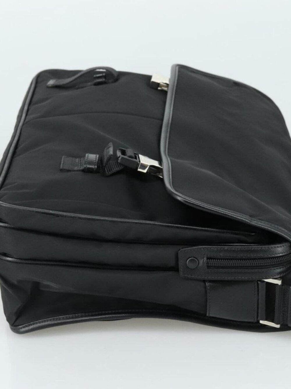 PRADA Shoulder Bag Nylon Black Auth yk16281 - Picture 5 of 16